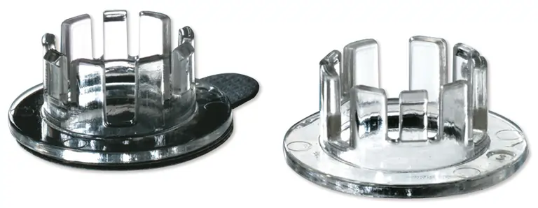 clear plastic caps for sensor instrument